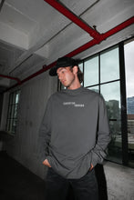 Load image into Gallery viewer, GRAY MOCK NECK LONG-SLEEVE