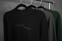 Load image into Gallery viewer, BLACK MOCK NECK LONG-SLEEVE